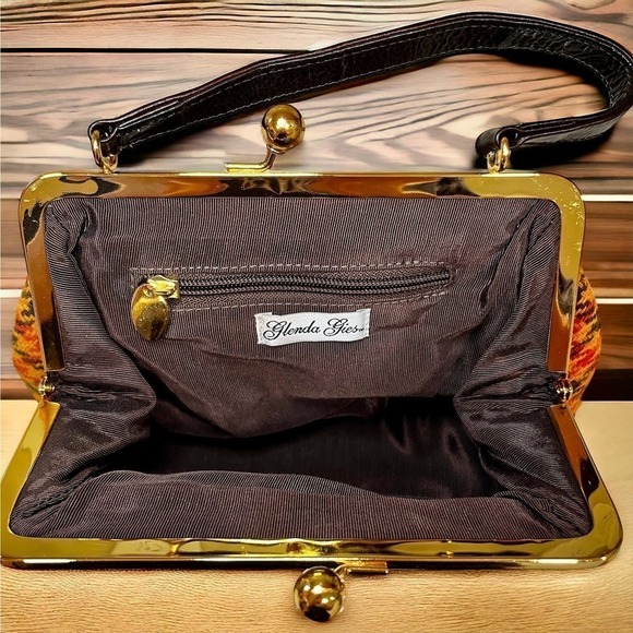 Vintage Glenda Gies Baby Jackie Style #1160 Handbag - Picture 3 of 9